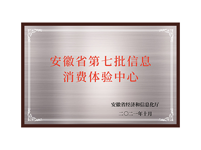 El séptimo lote de centros de experiencia de consumo de información en la provincia de Anhui